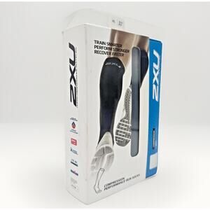 2XU Compression Performance Run Socks Black XL Men’s New in Box MA2442e
